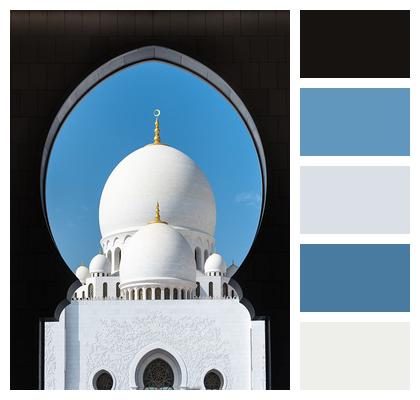 Abu Dhabi To Travel Mosque Image